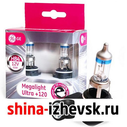 Лампа галогеновая General Electric — HB4-60/55 Вт-3000К, 2 шт. в Ижевске